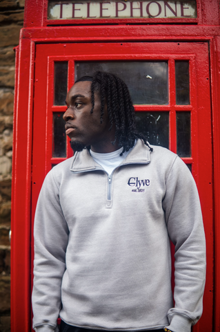 Essential Quarter Zip - Grey